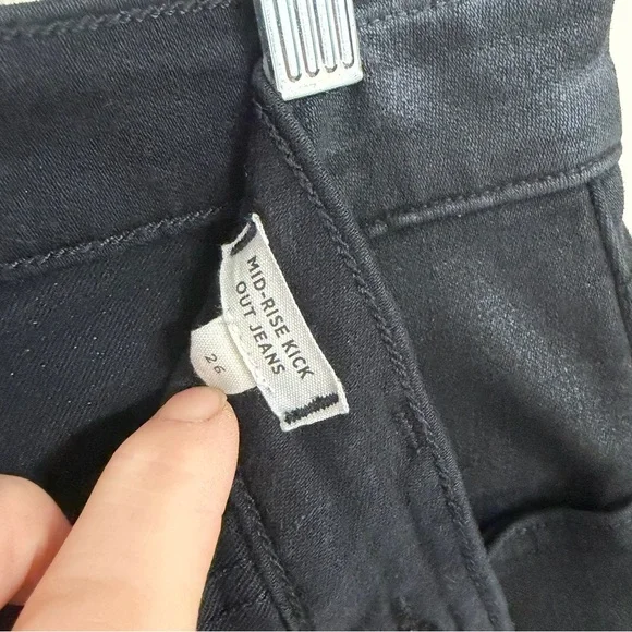 Madewell Mid Rise Kick Out Flare - Picture 6 of 7